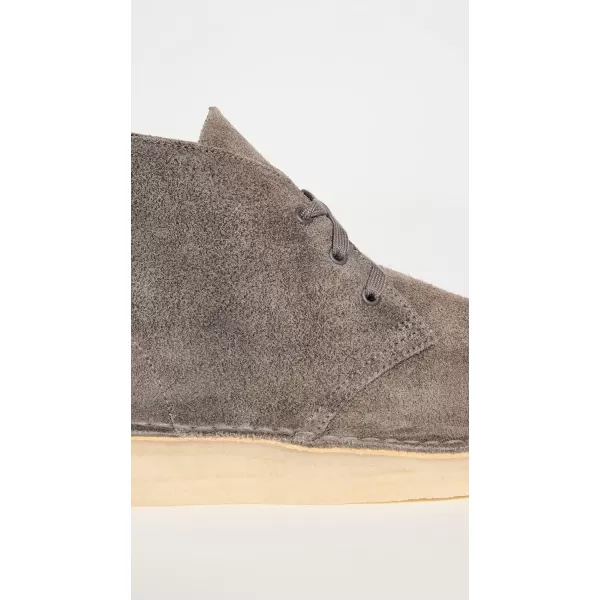 Clarks Mens Desert Coal Chukka BootSage Suede