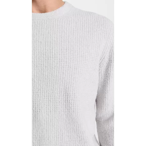 Club Monaco Mens Boucle Stitch Crew SweaterLight Grey