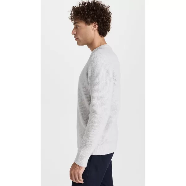 Club Monaco Mens Boucle Stitch Crew SweaterLight Grey