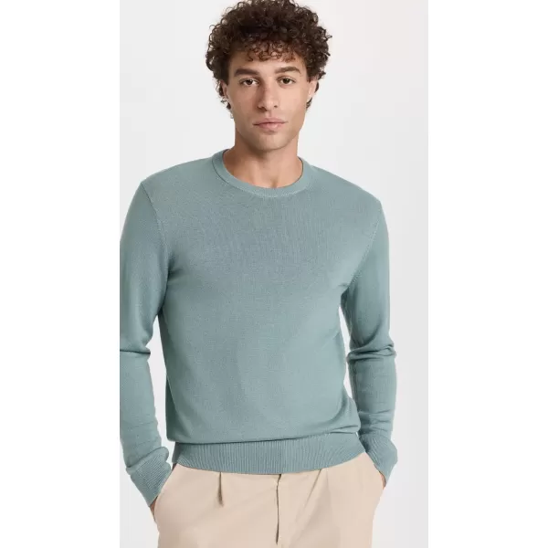 Club Monaco Mens CM Merino Crew SweaterGreenVert