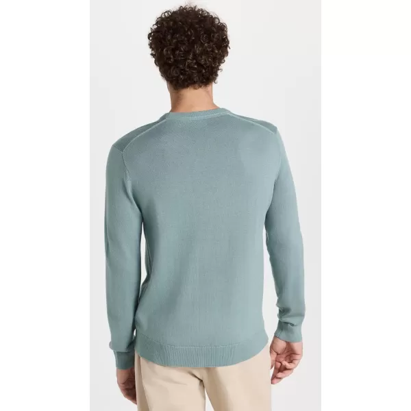 Club Monaco Mens CM Merino Crew SweaterGreenVert