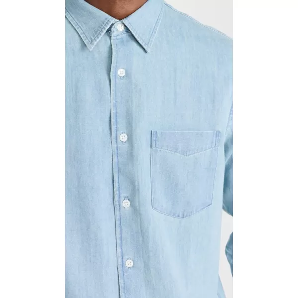 Club Monaco Mens Clean Denim ShirtIndigo