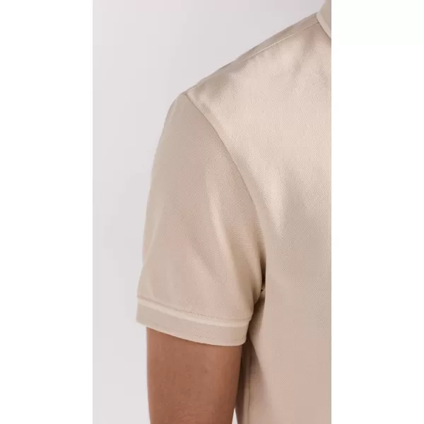 Club Monaco Mens Linear Tipped PoloSilver Birch