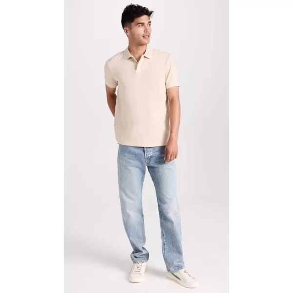 Club Monaco Mens Linear Tipped PoloSilver Birch