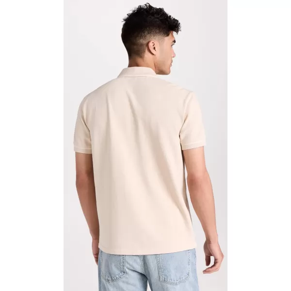 Club Monaco Mens Linear Tipped PoloSilver Birch