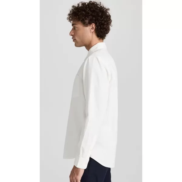 Club Monaco Mens Pinwale Corduroy ShirtCream