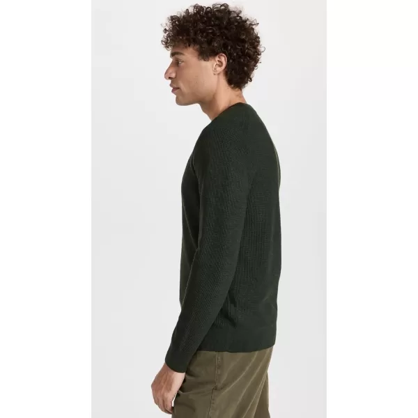 Club Monaco Mens Refined Texture Crew SweaterOlive Drab