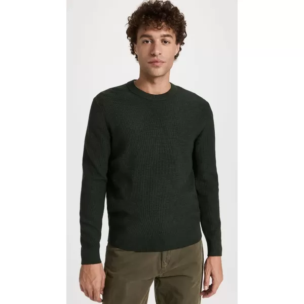 Club Monaco Mens Refined Texture Crew SweaterOlive Drab