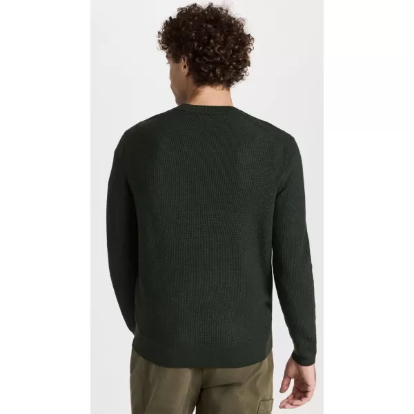 Club Monaco Mens Refined Texture Crew SweaterOlive Drab