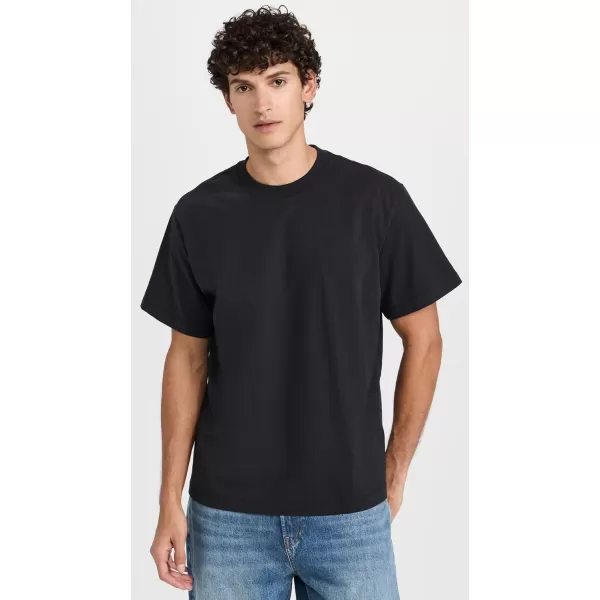 Club Monaco Mens Relaxed TeeBlackNoir