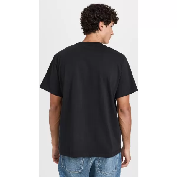 Club Monaco Mens Relaxed TeeBlackNoir