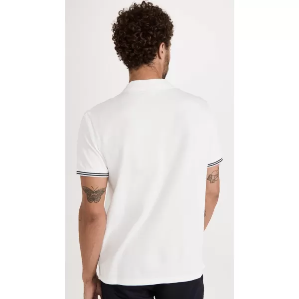 Club Monaco Mens Tipped Collar PoloWhite