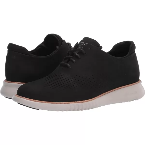 Cole Haan Mens 2Zerogrand Laser Wing OxfordBlack NubuckGray