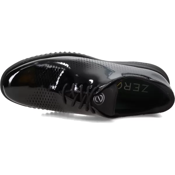 Cole Haan Mens 2Zerogrand Laser Wing OxfordBlack PatentBlack