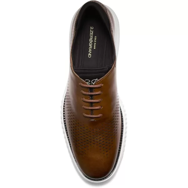 Cole Haan Mens 2Zerogrand Laser Wing OxfordBritish TanIvory