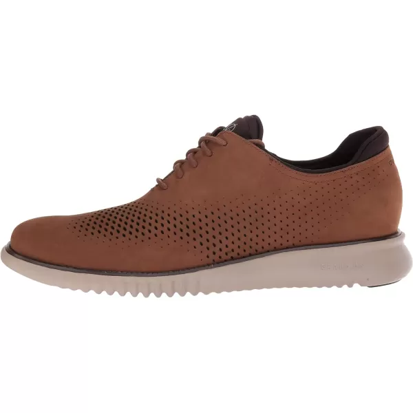 Cole Haan Mens 2Zerogrand Laser Wing OxfordBritish TanIvory