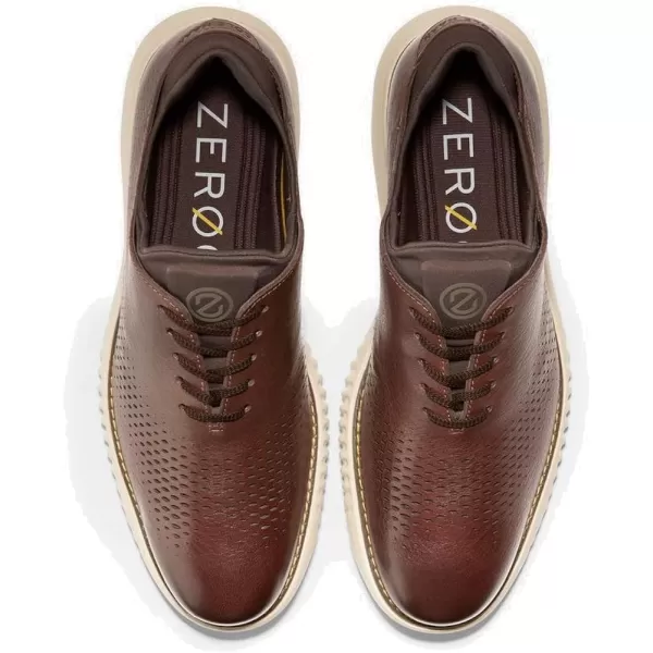 Cole Haan Mens 2Zerogrand Laser Wing OxfordChestnutCement