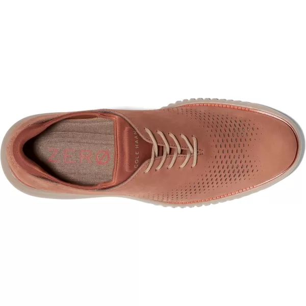 Cole Haan Mens 2Zerogrand Laser Wing OxfordDark Sequoia NubuckIrish CoffeeBurnt Ochre