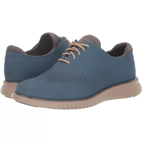 Cole Haan Mens 2Zerogrand Laser Wing OxfordEnsign Blue Nubuck