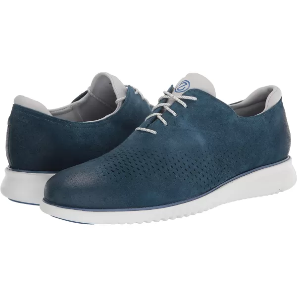 Cole Haan Mens 2Zerogrand Laser Wing OxfordMoonlit Ocean Suede