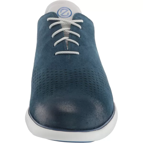 Cole Haan Mens 2Zerogrand Laser Wing OxfordMoonlit Ocean Suede