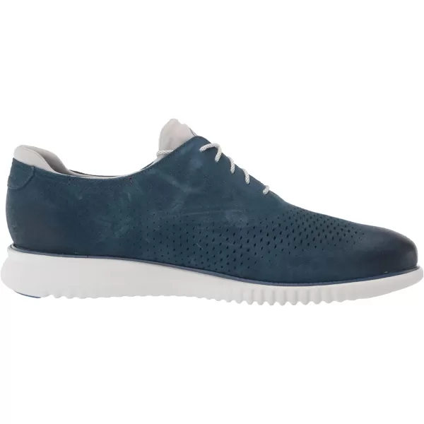 Cole Haan Mens 2Zerogrand Laser Wing OxfordMoonlit Ocean Suede