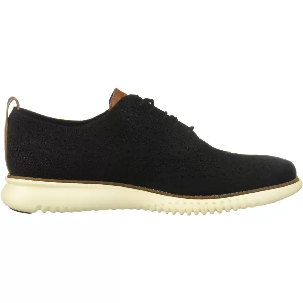 Cole Haan Mens 2Zerogrand Stitchlite OxfordBlackIvory