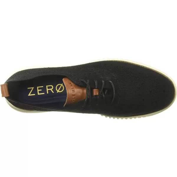 Cole Haan Mens 2Zerogrand Stitchlite OxfordBlackIvory