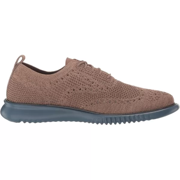 Cole Haan Mens 2Zerogrand Stitchlite OxfordIrish CoffeeNavy BlazerEnsign Blue