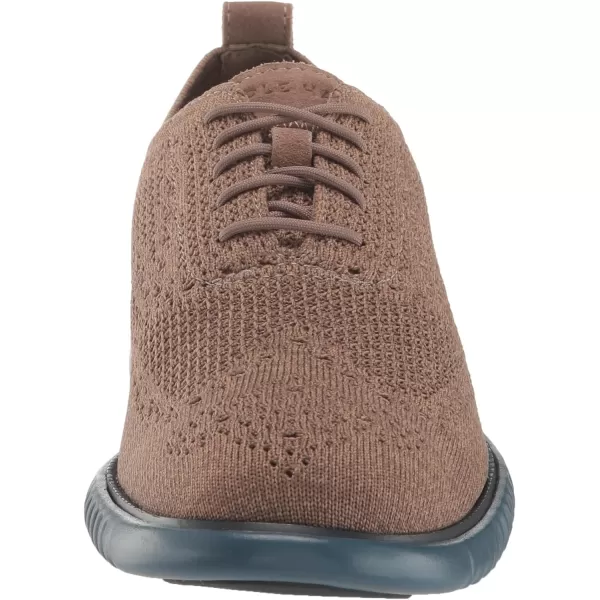 Cole Haan Mens 2Zerogrand Stitchlite OxfordIrish CoffeeNavy BlazerEnsign Blue