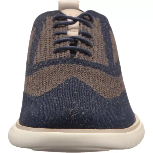 Cole Haan Mens 2Zerogrand Stitchlite OxfordNavy PeonyMorel