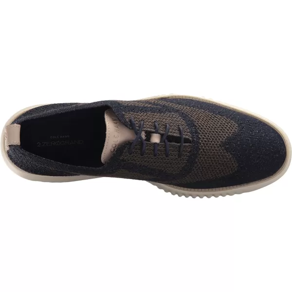 Cole Haan Mens 2Zerogrand Stitchlite OxfordNavy PeonyMorel