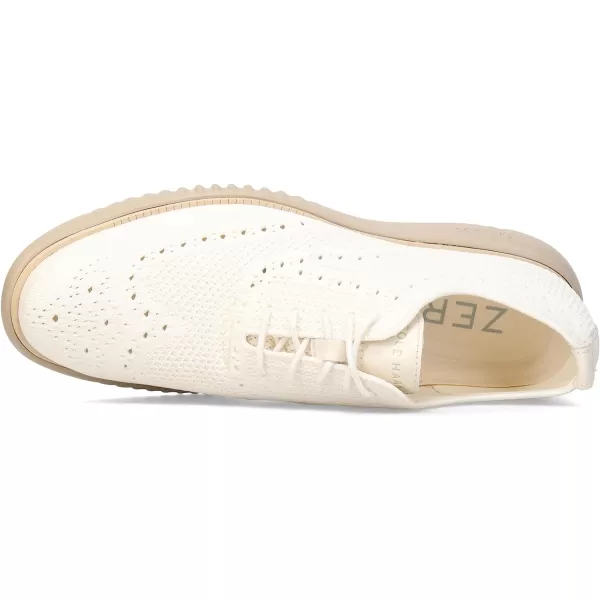 Cole Haan Mens 2Zerogrand Stitchlite OxfordOptic WhiteIvory