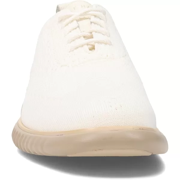 Cole Haan Mens 2Zerogrand Stitchlite OxfordOptic WhiteIvory