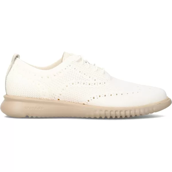 Cole Haan Mens 2Zerogrand Stitchlite OxfordOptic WhiteIvory