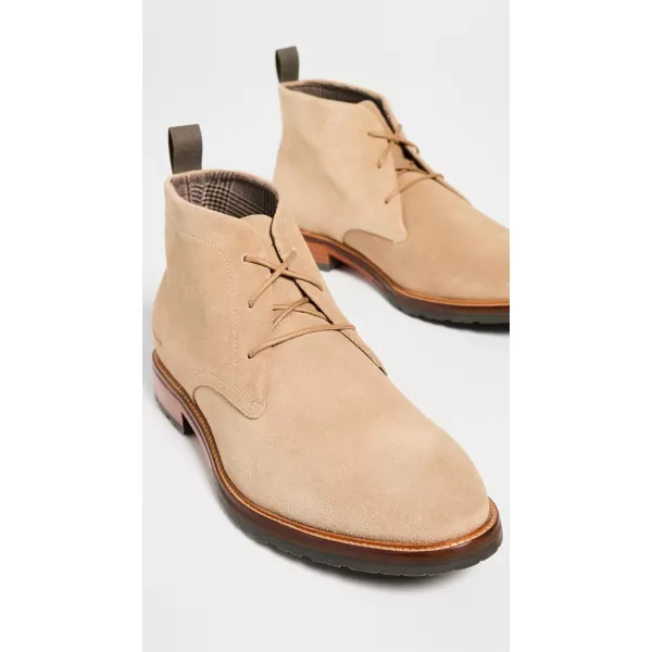 Cole Haan Mens Berkshire Lug Chukka BootGolden Toffee SuedeNatural Waterresistant