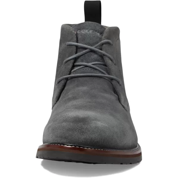 Cole Haan Mens Berkshire Lug Chukka BootTurbulence SuedeNatural Waterresistant