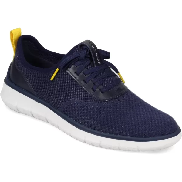 Cole Haan Mens Generation Zerogrand Stitchlite SneakerMarine Blue Knit