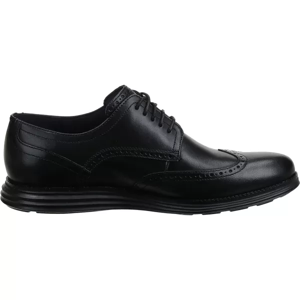 Cole Haan Mens Grand Tour Wing Oxford WoodburyIvory ShoesBlackBlack