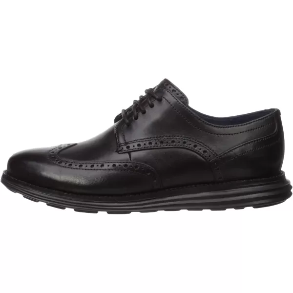 Cole Haan Mens Grand Tour Wing Oxford WoodburyIvory ShoesBlackBlack