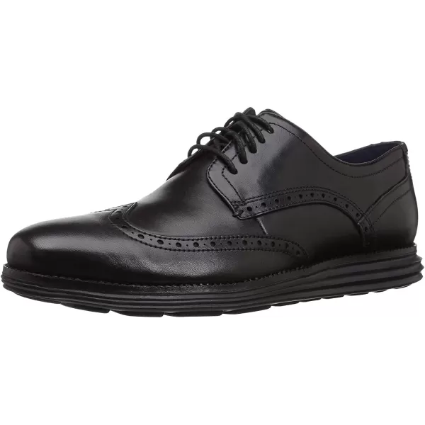 Cole Haan Mens Grand Tour Wing Oxford WoodburyIvory ShoesBlackBlack