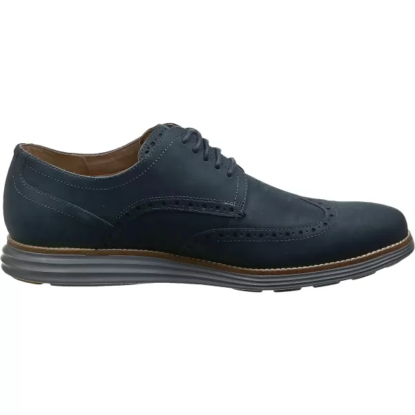 Cole Haan Mens Grand Tour Wing Oxford WoodburyIvory ShoesBlazer BlueIronstone