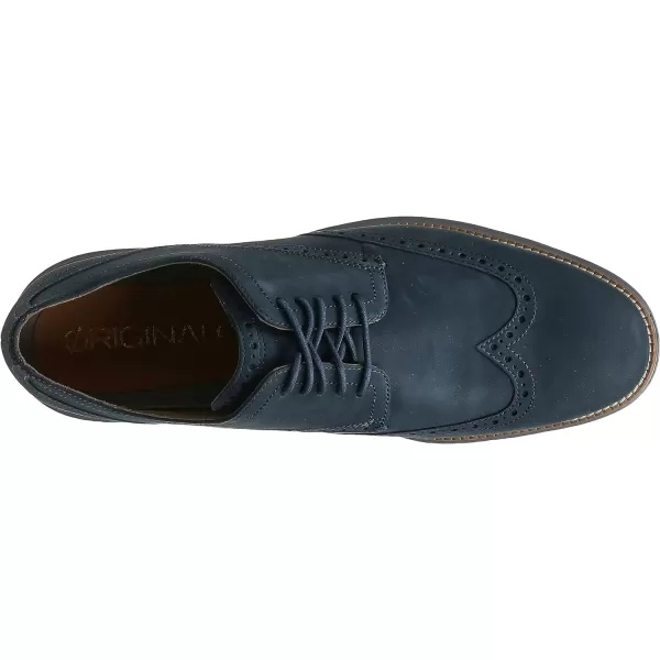 Cole Haan Mens Grand Tour Wing Oxford WoodburyIvory ShoesBlazer BlueIronstone