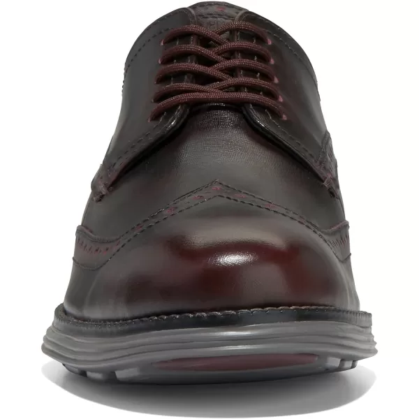 Cole Haan Mens Grand Tour Wing Oxford WoodburyIvory ShoesBloodstone Brush OffTornado