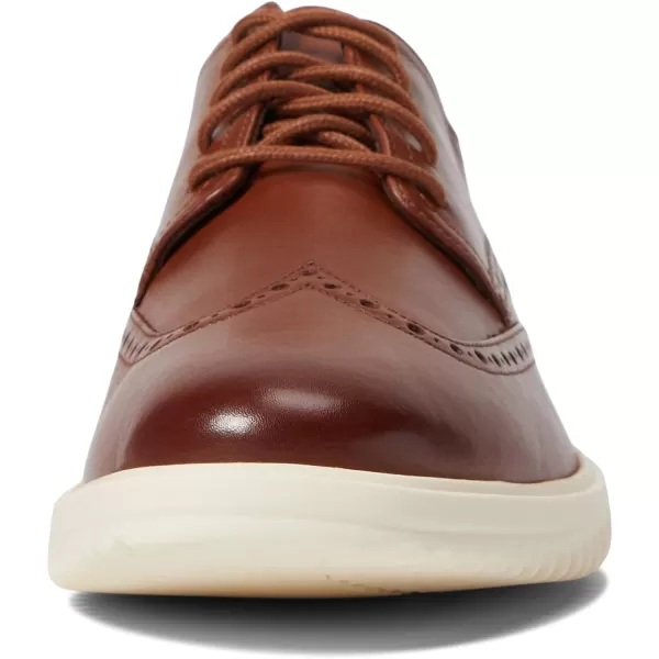 Cole Haan Mens Grand Tour Wing Oxford WoodburyIvory ShoesBritish TanIvory