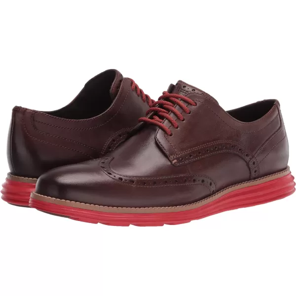 Cole Haan Mens Grand Tour Wing Oxford WoodburyIvory ShoesCh Chestnch ChestnutMolten Lava