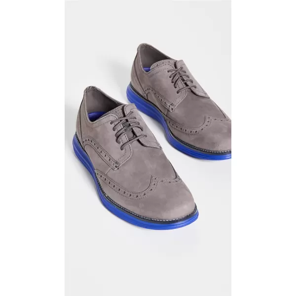 Cole Haan Mens Grand Tour Wing Oxford WoodburyIvory ShoesEiffel TowerDazzling Blue