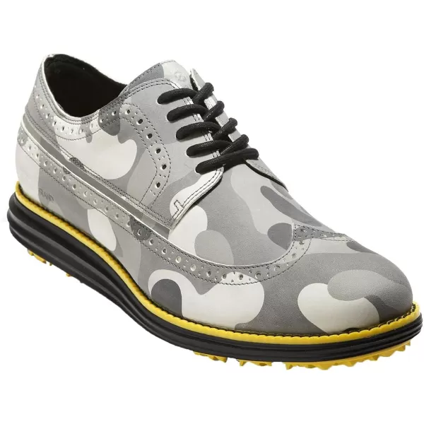 Cole Haan Mens Grand Tour Wing Oxford WoodburyIvory ShoesGrey Camo