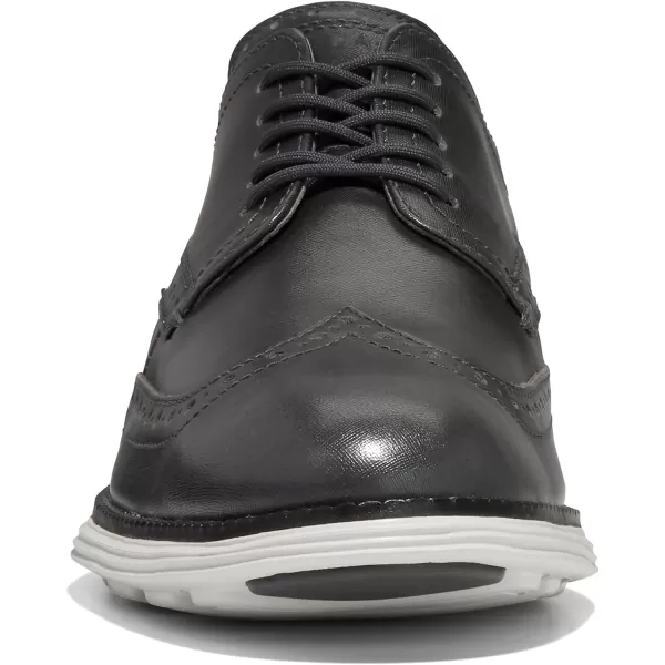 Cole Haan Mens Grand Tour Wing Oxford WoodburyIvory ShoesGrey Pinstripe BrushoffSilver Birch