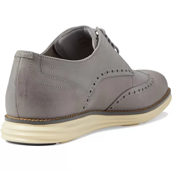 Cole Haan Mens Grand Tour Wing Oxford WoodburyIvory ShoesIronstoneAlabaster